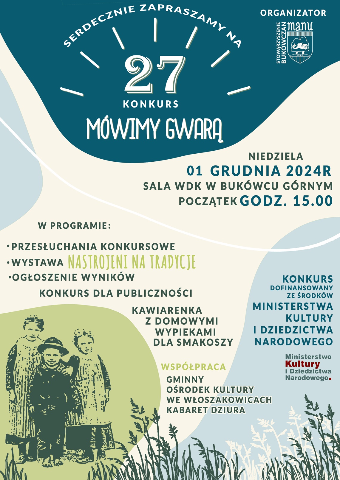 27 Konkurs "Mówimy gwarą" - zaproszenie